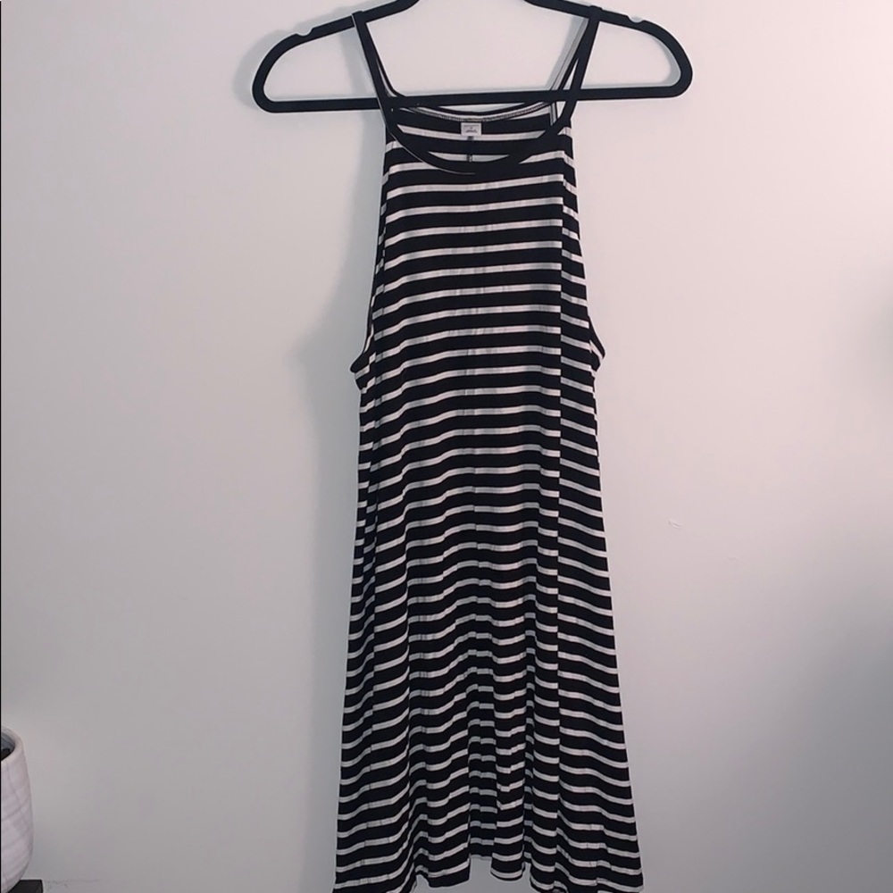 Old Navy High Neck sleeveless swing dress